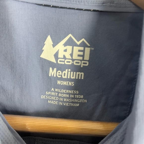 REI Co-op  Sahara Long-Sleeve Solid Shirt - Women's in purple grey size medium - Picture 4 of 10